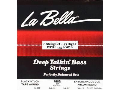 La Bella 760N-CB Nylon 43-135