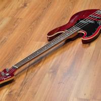 Fender Aerodyne Jazz Bass Candy Apple Red LH (used)