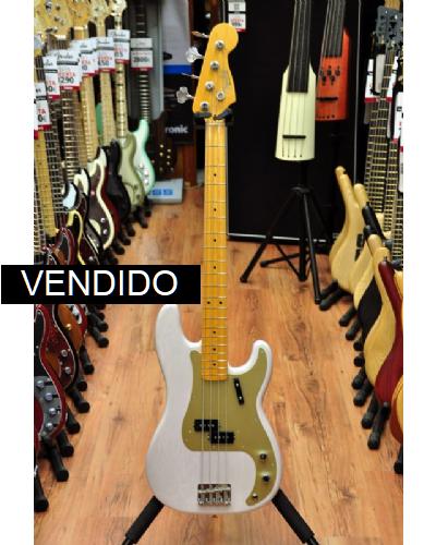 Fender American Vintage 57 Precision Bass White Blonde