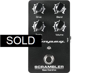Ampeg Scrambler Bass Overdrive pedal