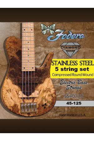Fodera Strings 5 Stainless Steel 45-125 Fodera Strings 5 Stainless Steel 45-125