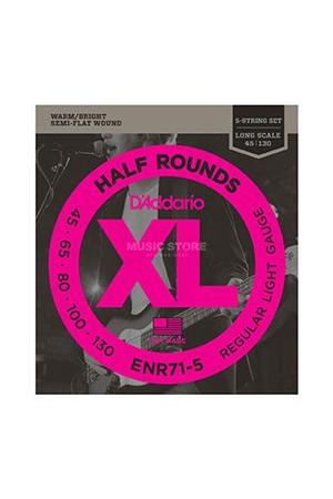 D'Addario ENR 71-5 Half Round (45-130) D'Addario ENR 71-5 Half Round (45-130)