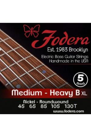 Fodera Strings 5 Nickel 45-130T XL Fodera Strings 5 Nickel 45-130T XL