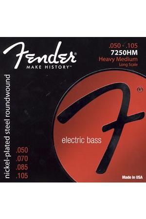 Fender Strings 7250HM Nickel Plated Steel 50-105 Fender Strings 7250HM Nickel Plated Steel 50-105