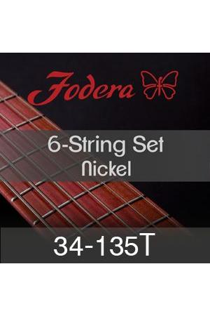 Fodera Strings 6 Nickel 34-135T
