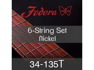 Fodera Strings 6 Nickel 34-135T