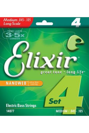 Elixir Nanoweb Medium 45-105