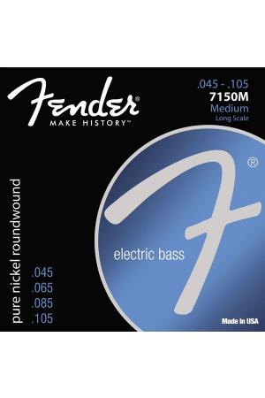Fender 7150M Pure Nickel 45-105 Fender 7150M Pure Nickel 45-105