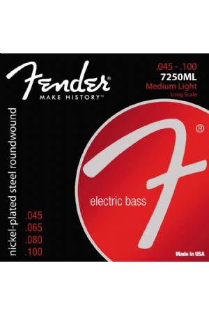 Fender 7250ML Nickel Steel 45-100 Fender 7250ML Nickel Steel 45-100