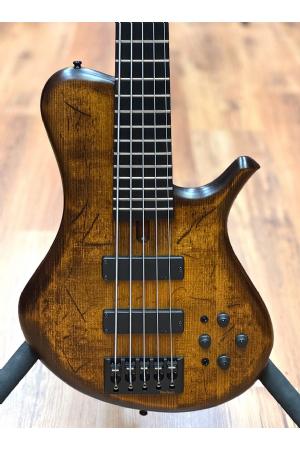 Marleaux Mbass 20th Anniversary Limited Edition Old Violin Aged Spruce top 5 string Marleaux Mbass 20th Anniversary Limited Edition Old Violin Aged Spruce top 5 string