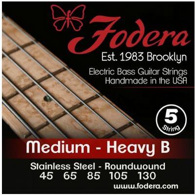 Fodera Strings 5 Stainless Steel 45-130