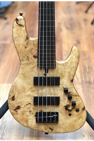 Maruszczyk Elwood L5p Maple Burl Fretless Maruszczyk Elwood L5p Maple Burl Fretless