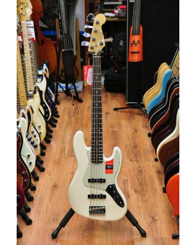 Fender American Professional Jazz Bass V Olympic White RW
