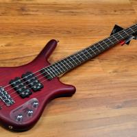 Warwick Rockbass Corvette $$ 4 Burgundy Red