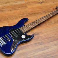 Bacchus Global Series WL5 ASH STB Jazz Bass 5 Ash Blue with Roasted neck