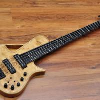 Meridian Mojo II 5 String Poplar Burl Top