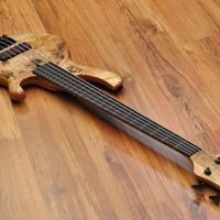 Maruszczyk Frog Omega 5p Maple Burl Fretless