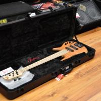 Fodera Monarch Std Special Doctorbass Edition Bird's eye Maple 5 string 19mm spacing-Figured Redwood top