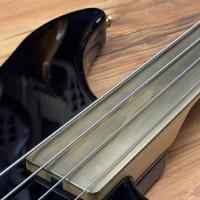 Vigier Excess Black Fretless Delta Metal