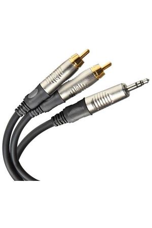 Die Hard Minijack Stereo-2 RCA Cable 1.8m Die Hard Minijack Stereo-2 RCA Cable 1.8m