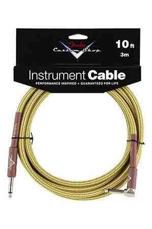 Fender Custom Shop Cable Tweed 10ft Angle Fender Custom Shop Cable Tweed 10ft Angle