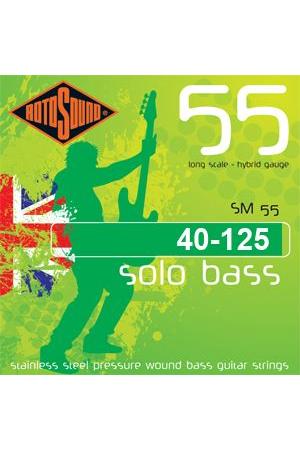 Rotosound Strings SM55  Solo Bass 40-125
