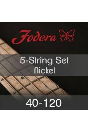 Fodera Strings 5 Nickel 40-120