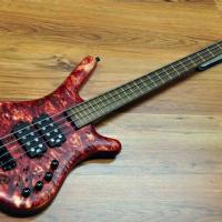 Warwick Corvette $$ SE Stone Bleached Red 4