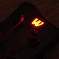 Warwick Corvette $$ 4 SE RED NEON