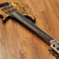 Elrick Gold Series e-volution 6 SLC (Steve Lawson) English Spalted Walnut Top