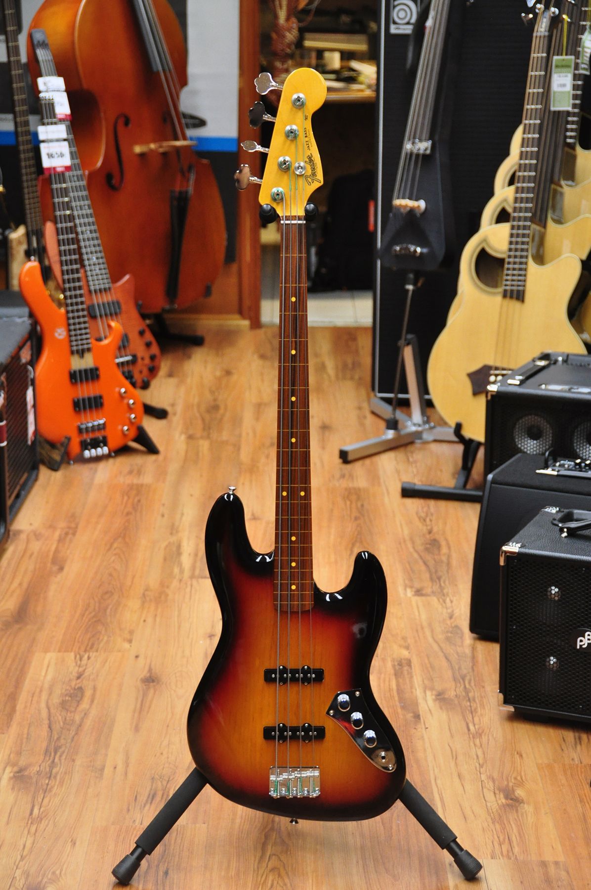 サロン専売】 ヤフオク! - Fender Jaco Pastorius Jazz Bass FL asco.vn