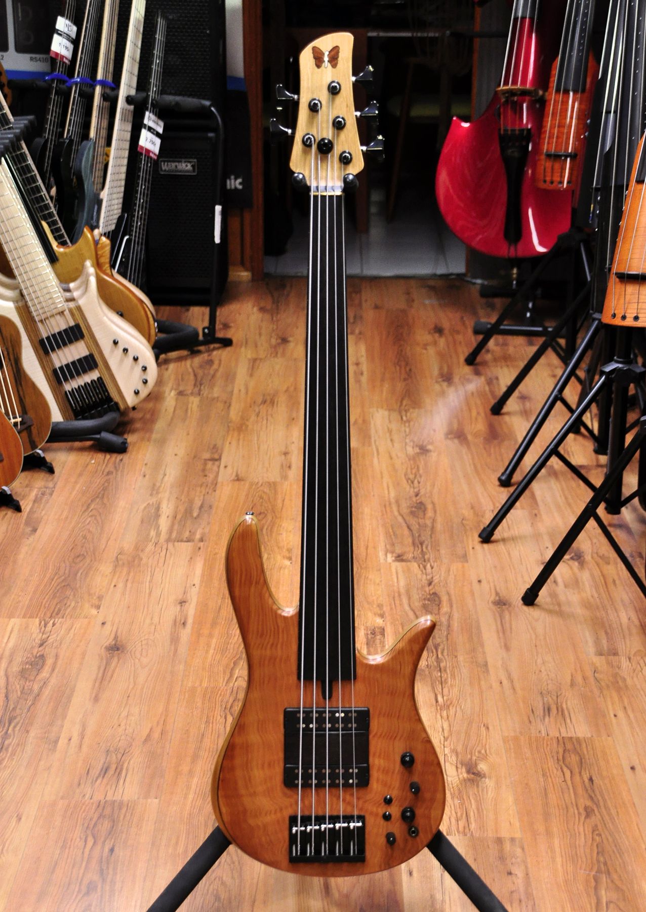 Fretless bass electric bass luthier online shop DoctorBass