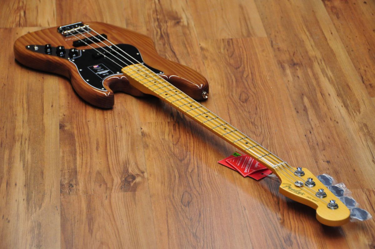 Fender american professional ii discount jazz bass roasted pine